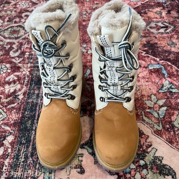 Timberland Womens inch Premium Puffer Waterproof Boot sz 8.5 - Picture 3 of 6